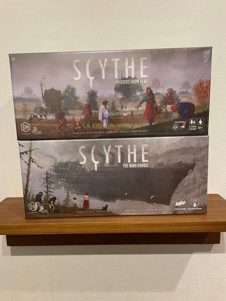 【新品】【和訳付】scythe サイズ 大鎌戦役 拡張 彼方よりの侵攻 風に舞う策謀 セット