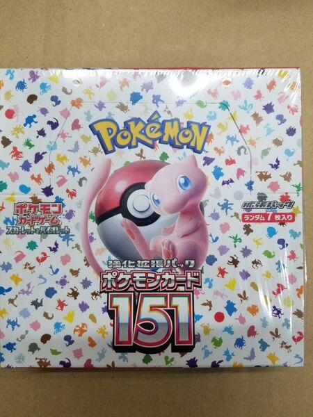 ポケモンカードゲーム スカーレット&バイオレット 強化拡張パック ポケモンカード151 1BOX