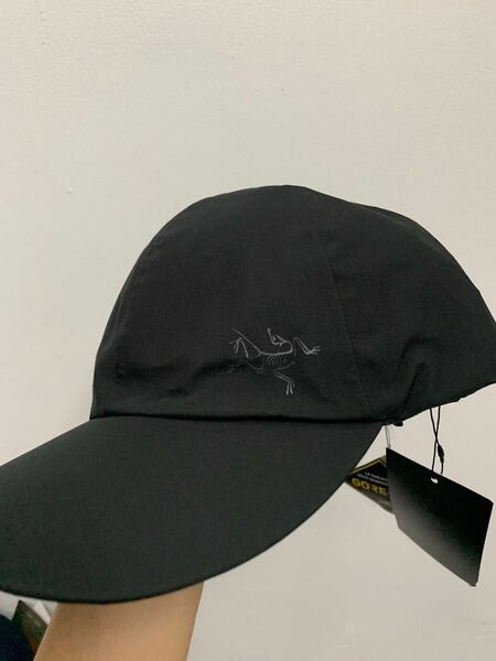 美品 ARC’TERYX アークテリクス GORE-TEX キャップ ブラック 黒