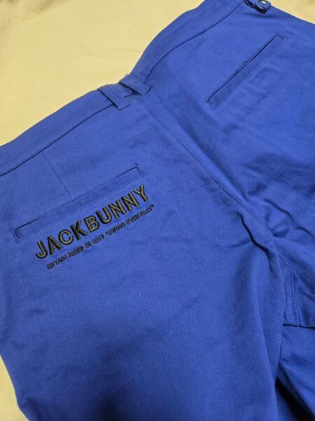 ブルー 7サイズ3L メンズ ゴルフウェア ジャックバニー パンツ ズボン