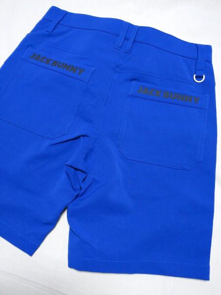 ブルー ストレッチ ショート 3サイズS ゴルフ ハーフ パンツ ジャックバニー
