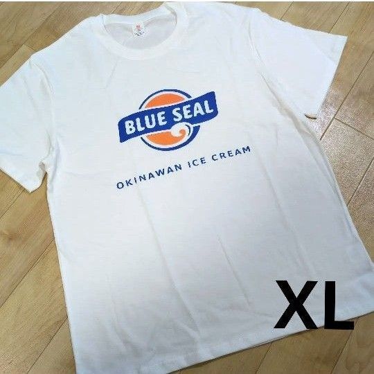 【新品未使用】ブルーシール沖縄アイスクリーム Tシャツ XL