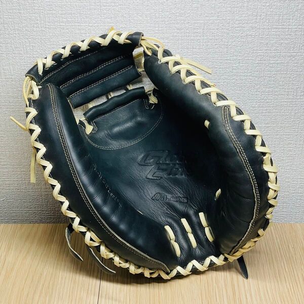 ミズノ グローバルエリート 軟式 キャッチャーミット クロス締め