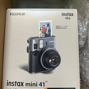 instax mini 41 BLACK 新品未開封 チェキ