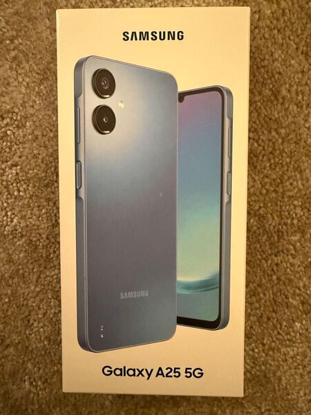 Galaxy A25 5G SC-53F 6.7インチ メモリー4GB ストレージ64GB ブルー ドコモ
