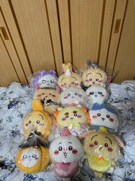 ちいかわBIGぬいぐるみ12点セット てんし あくま 妖精 パジャマ 誕生日 ハロウィン
