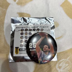 川崎ブレイブサンダース 缶バッジ ロスコ・アレン