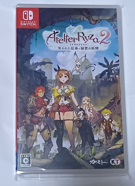 【新品未使用未開封品】 ライザのアトリエ2 ~失われた伝承と秘密の妖精~ Nintendo Switch 通常版 シュリンク付