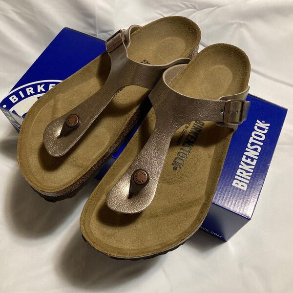 BIRKENSTOCK ビルケンシュトック ギゼ Gizeh Birko-Flor Graceful Taupe サイズ39