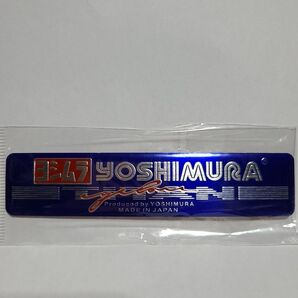 ヨシムラ YOSHIMURA TITAN チタン ブルー 耐熱アルミステッカー