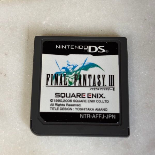 【NintendoDSソフト】ファイナルファンタジー3