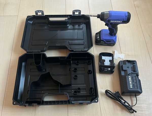 HiKOKI(ハイコーキ)18Vコードレスインパクトドライバ 充電器・畜電池2個付 FWH18DA(2BG)