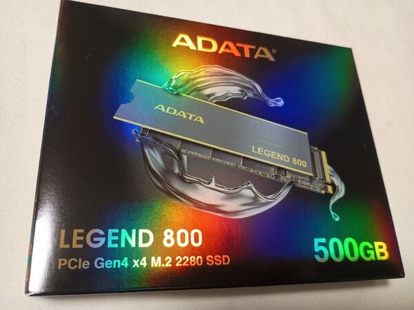管A01 ADATA LEGEND 800 500GB M.2 SSD PCIe Gen4 x4