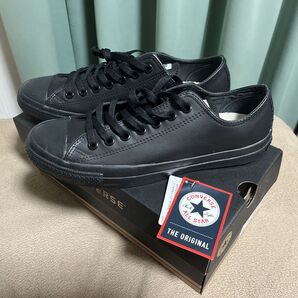 CONVERSE 1C049 コンバース ALLSTAR OX レザーオールスター OX BLACK ブラック