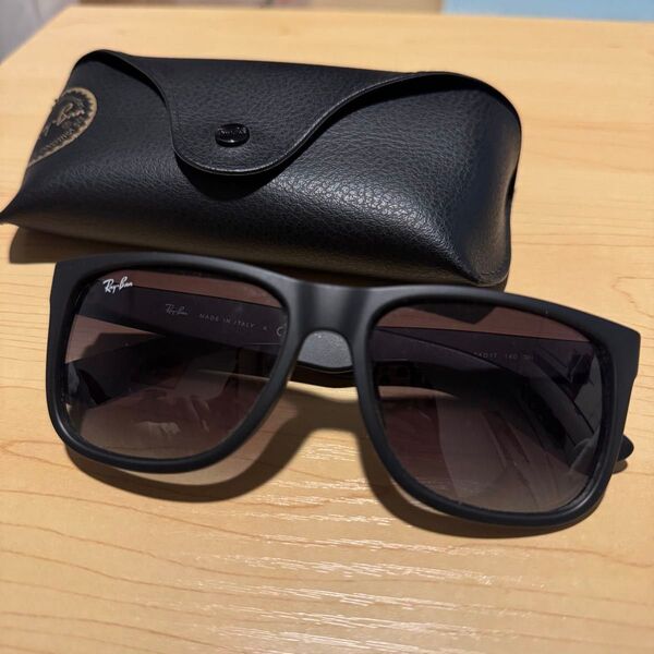 サングラス Ray-Ban レイバン ジャスティン Justin RB4165-F マットブラック 黒 RayBan ケース付き