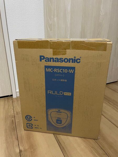 【新品未使用】パナソニック Panasonic MC-RSC10-W ロボット掃除機 RULO mini ホワイト