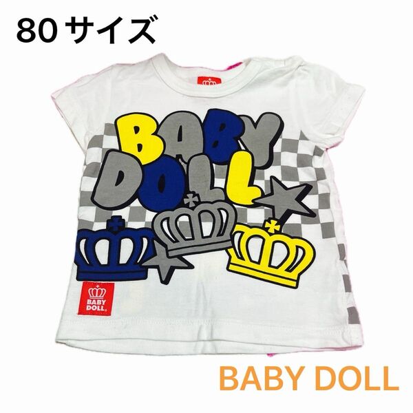 BABYDOLL ベビードール Tシャツ ロゴTシャツ 子供服 こどもふく 80サイズ