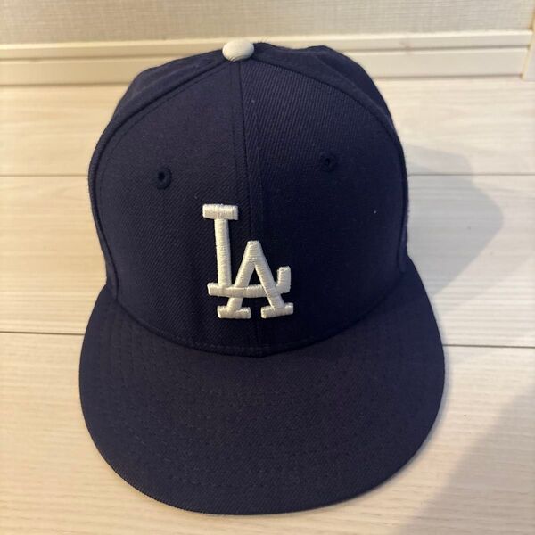 New Era ドジャース キャップ ネイビー