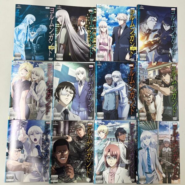 ヨルムンガンド パーフェクトオーダー DVD 各全6巻 全巻セット レンタル落ち