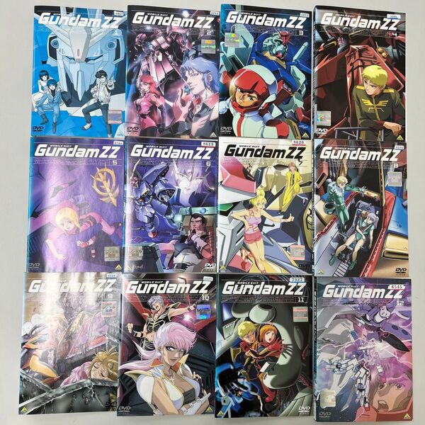 機動戦士ガンダムZZ DVD 全12巻 全巻セット レンタル落ち