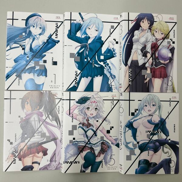 トリニティセブン DVD 全6巻 全巻セット レンタル落ち