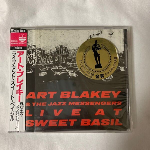 ライブアットスイートベイジル / アートブレイキー&ザ・ジャズメッセンジャーズ シール帯付 国内盤 CD