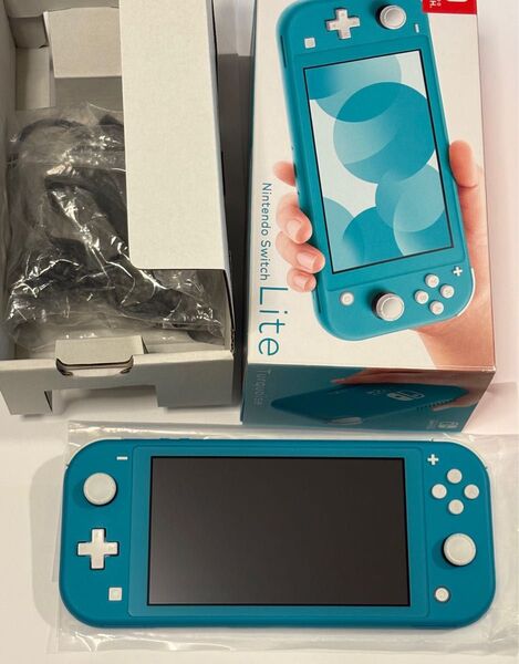 NintendoSwitchlite ターコイズ フルセット(充電器・説明書)ゲーム機 ニンテンドースイッチライト 美品
