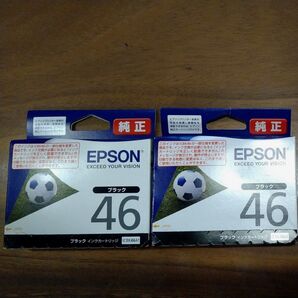 ☆EPSON 純正インクカートリッジ ICBK46A1 ブラック /2個☆