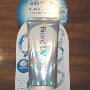 ☆NEW 花王 ビオレUV呼吸感ベールUV アクアリッチエアリーホールドクリーム/1個☆