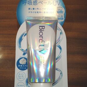 ☆NEW 花王 ビオレUV呼吸感ベールUV アクアリッチエアリーホールドクリーム/1個☆