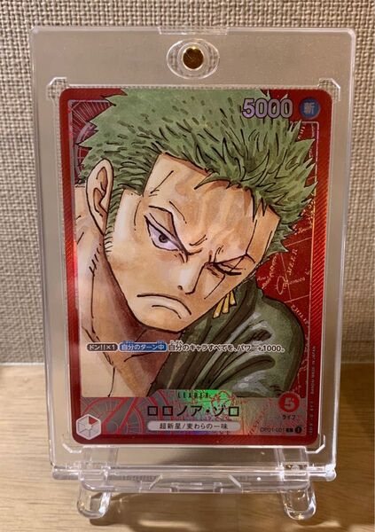 美品【ロロノア・ゾロ】ONE PIECE ワンピースカード ロマンスドーン