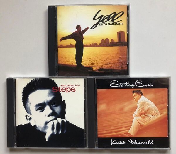 中西圭三 CD3枚セット yell Steps STARTING OVER 中古品