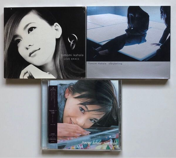 華原朋美 CD3枚セット LOVE BRACE storytelling nine cubes 小室哲哉プロデュース 中古品