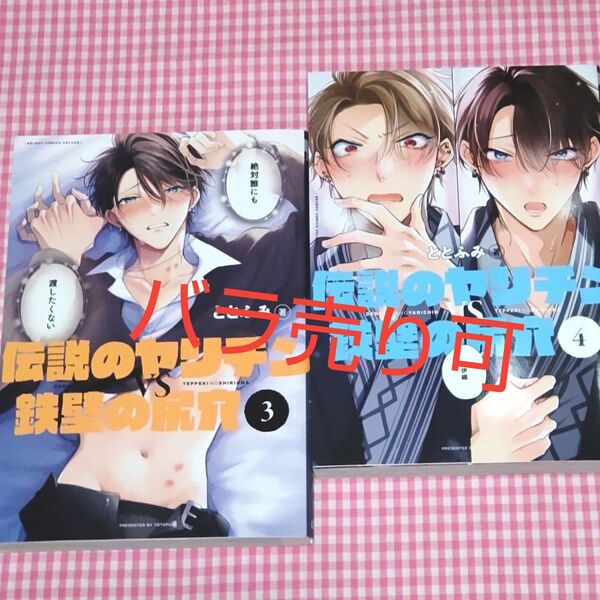 伝説のヤリチンVS鉄壁の尻穴 3巻と4巻 ととふみ