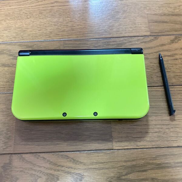 NEW ニンテンドー 3DS LL ブラック ライム グリーン ジャンク