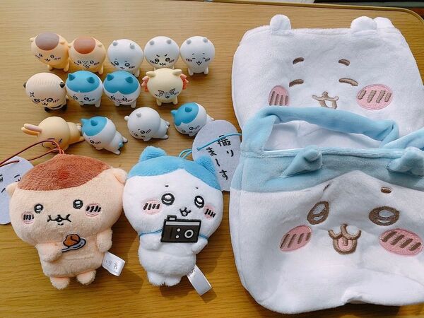 ちいかわ うさぎ ハチワレ マスコット くりまんじゅう グッズ フィギュア ぬいぐるみ 小物入れ おもちゃ