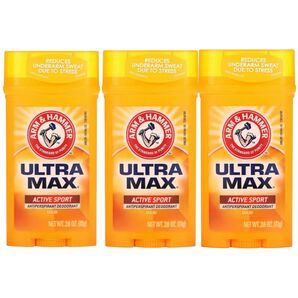 Arm & Hammer Ultra Max Active Sport 制汗剤 3個セット