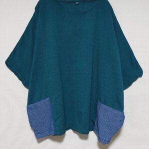 【未使用】チャイハネ アミナ yul ビッグシルエットトップス ポケット付き