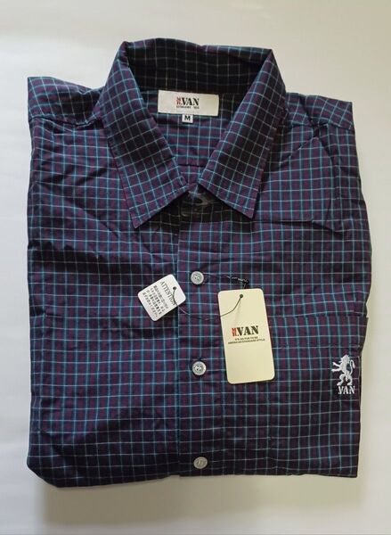 MR.VAN チェックシャツ(M)