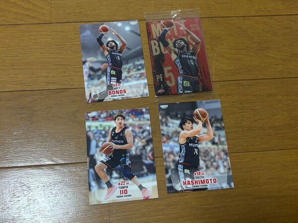 セットBBM バスケ Bリーグ カード NBA ウエハース 大阪エヴェッサ LEAGUE2024-25
