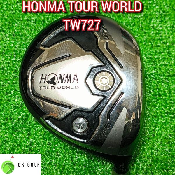 本間ゴルフ TOUR WORLD TW727 フェアウェイウッド 3W 3番