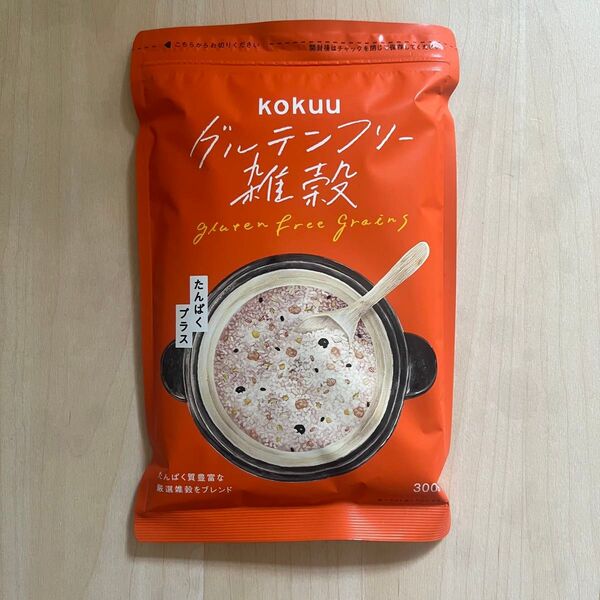 kokuu グルテンフリー たんぱく質プラス 雑穀 300g