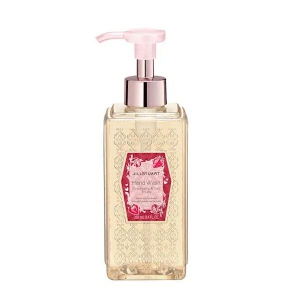 (新品未使用) JILLSTUART ジルスチュアート ハンドウォッシュ ストロベリー&ティー トリーツ (ハンド用洗浄料) 25