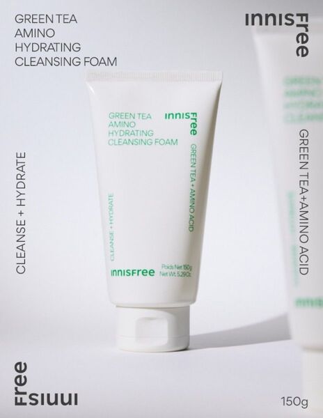 (新品未使用) innisfree イニスフリー グリーンティー アミノ クレンジングフォーム (洗顔料) 150g