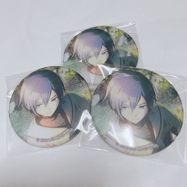 プロセカ グリッター缶バッジ KAITO