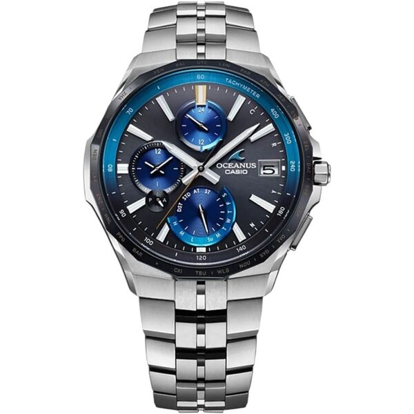 【美品】CASIO(カシオ)OCEANUS(オシアナス)マンタ OCW-S5000E-1AJF 電波ソーラー 腕時計