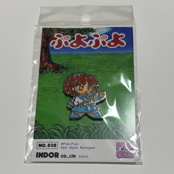 ぷよぷよ PINS GEEK アルル・ナジャ ピンズ ピンバッジ