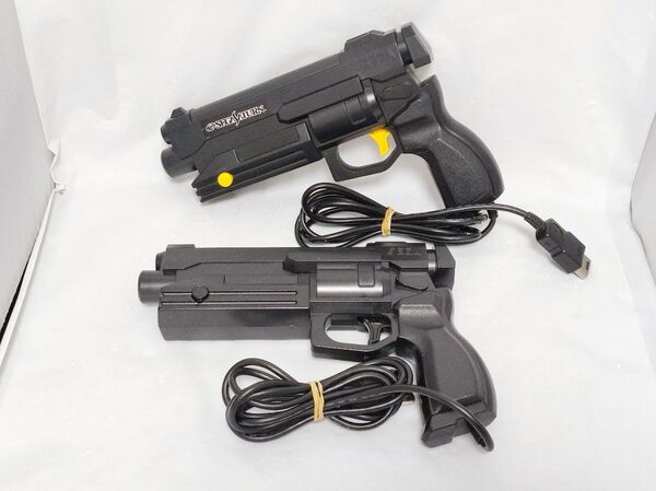 セガサターン バーチャガン HSS-0122 HSS-0152 ガンコン 2個 セット バーチャコップ SEGA コントローラー