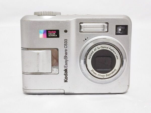 Kodak EasyShare C533 コンパクトデジタルカメラ 通電確認のみ 訳あり ジャンク コダック コンデジ デジカメ