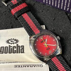 ★ 未使用 GOTCHA USA サーフ カジュアル レッド メンズ 腕時計